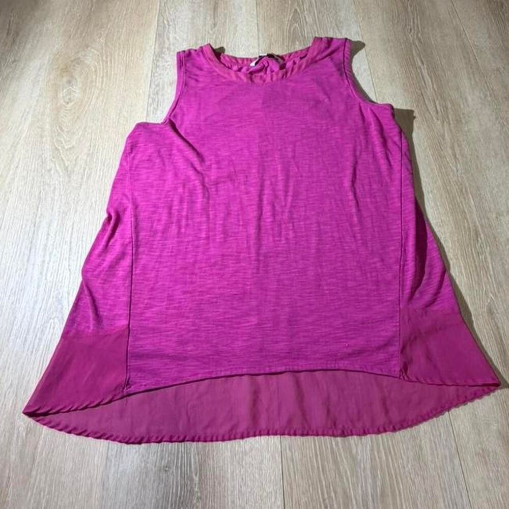 Adrienne-vittadini Women's Pink and Purple Vest